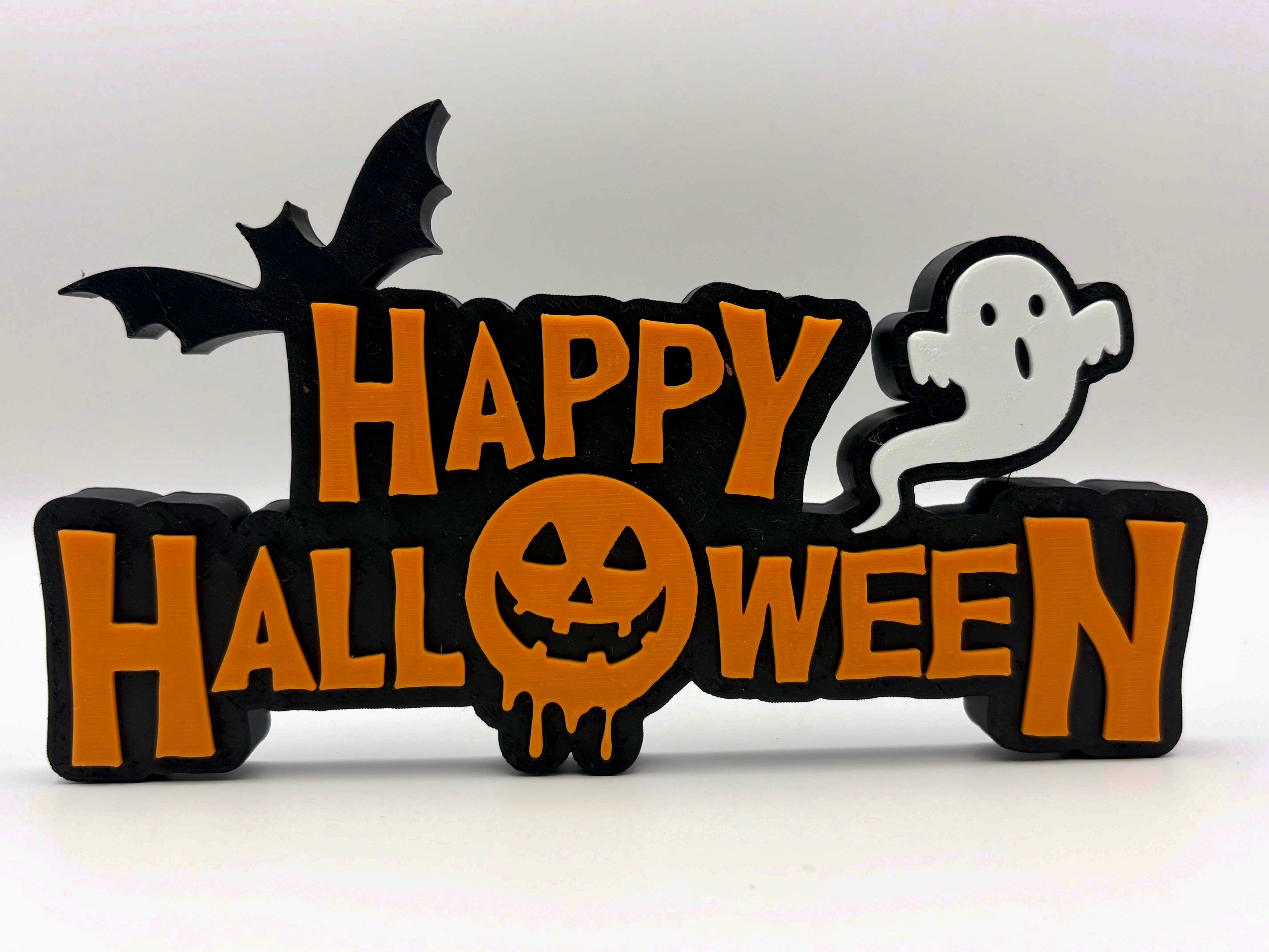 Happy halloween sign