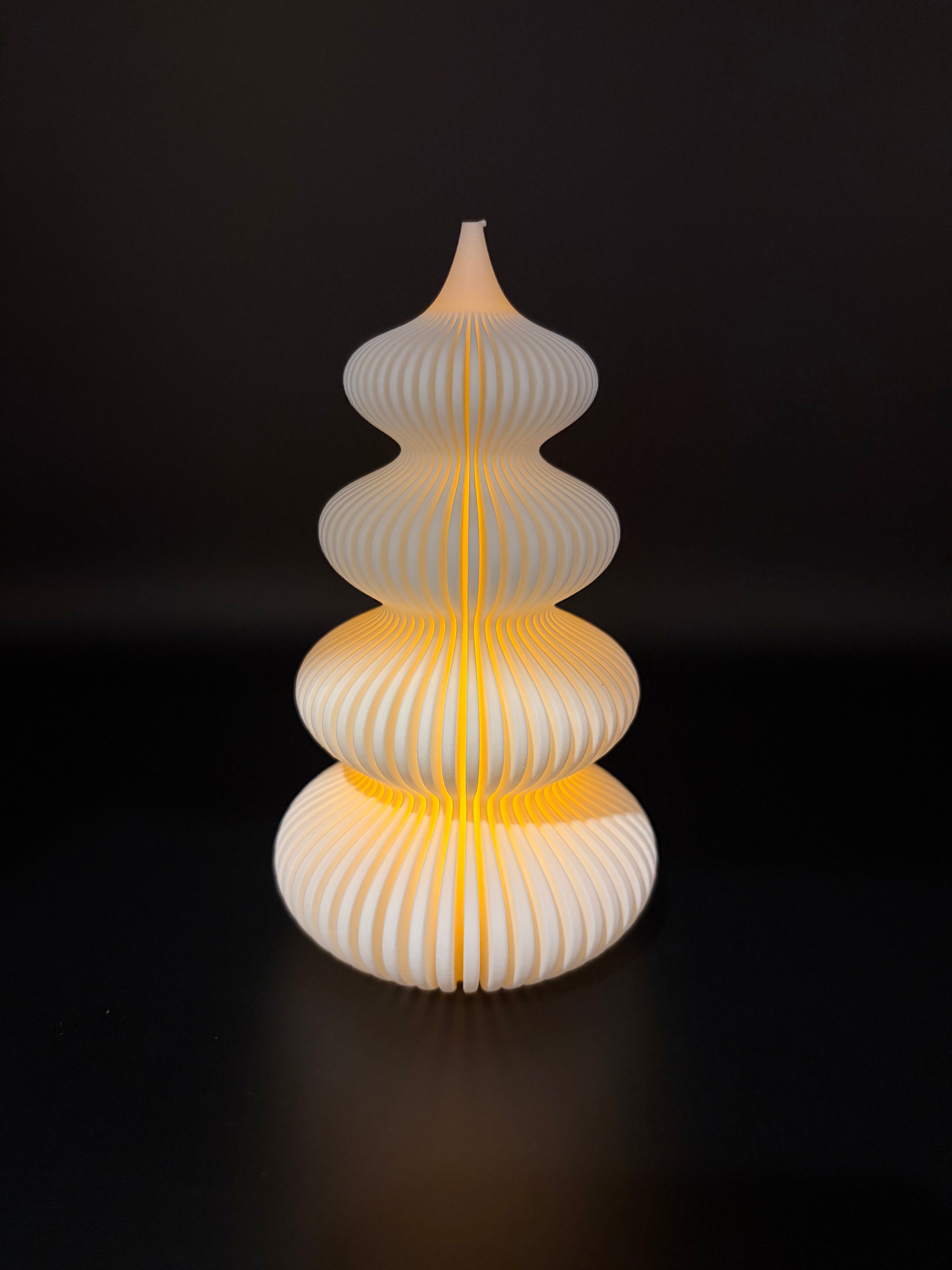 Modern Ripple Christmas Tree