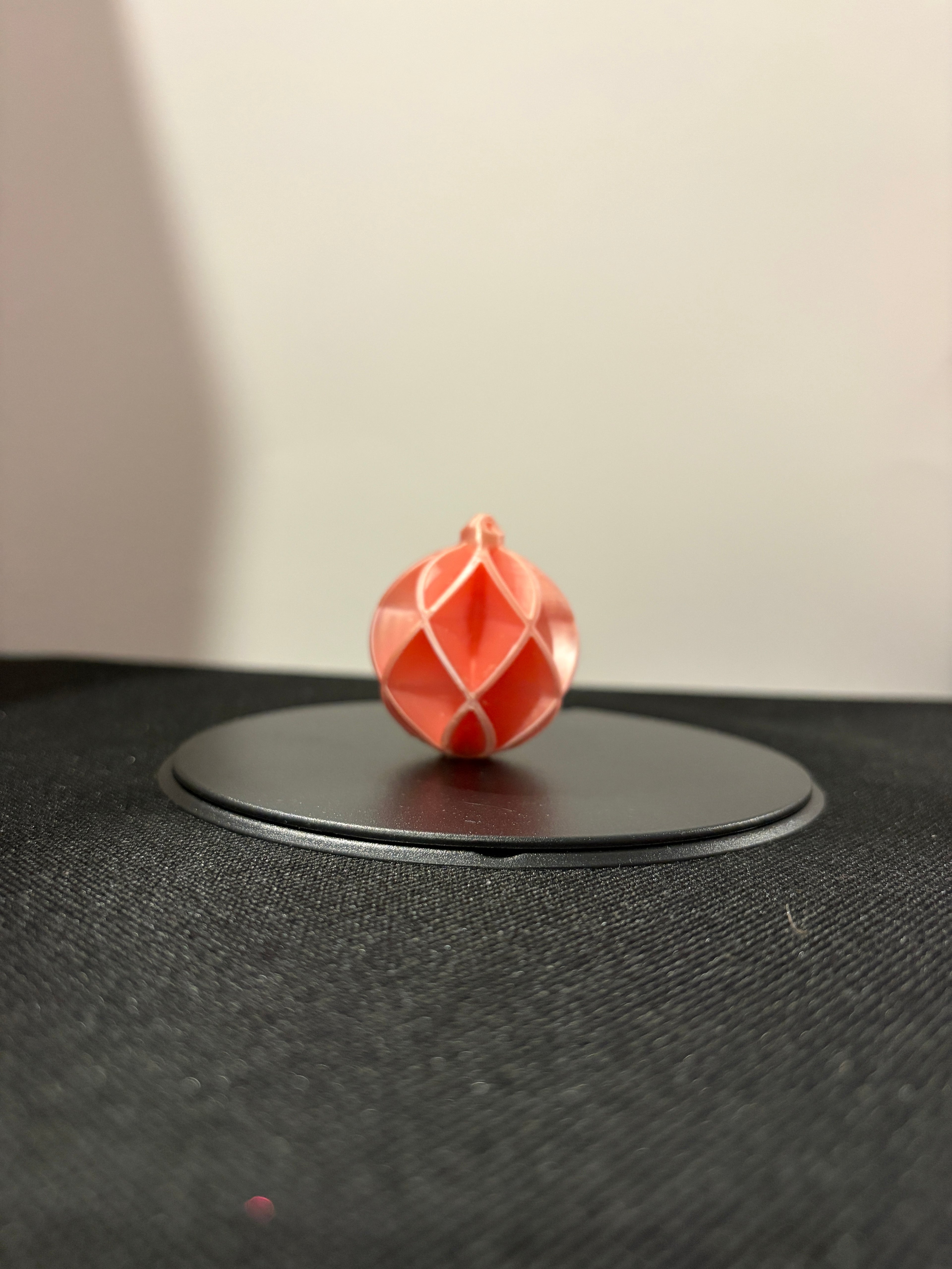 Modern Ribbed Christmas baubles