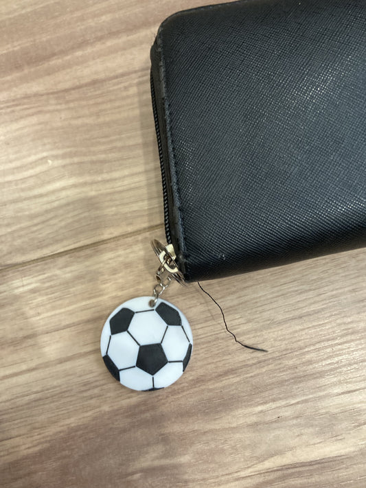 3 Pack Soccer Ball Key Ring