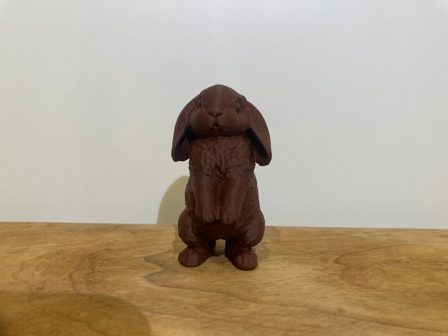 Cute Easter bunny rabbit with floppy ears