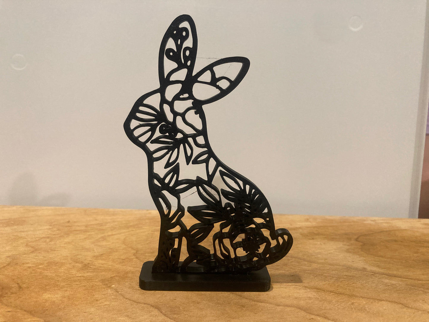 Modern Bunny With Intracate Design