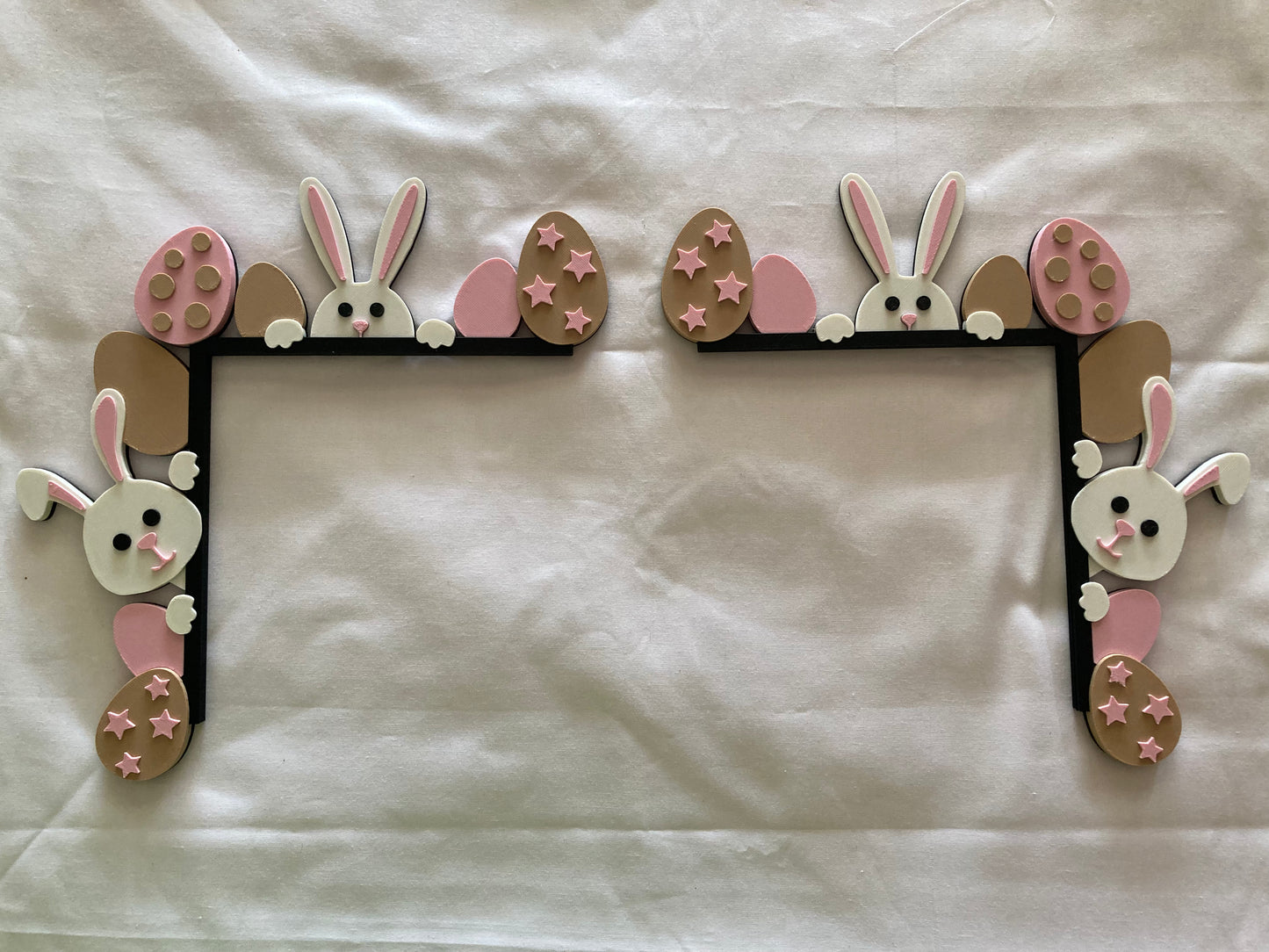 Cute Easter Bunny Door Corner