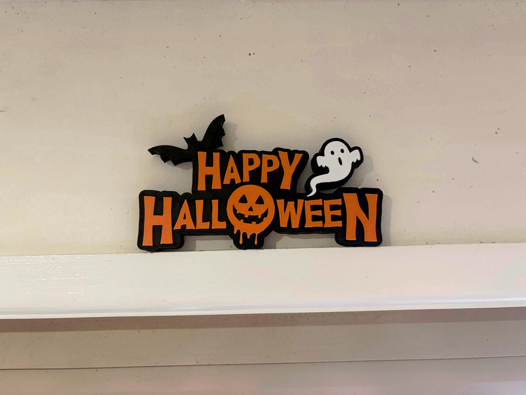 Happy halloween sign