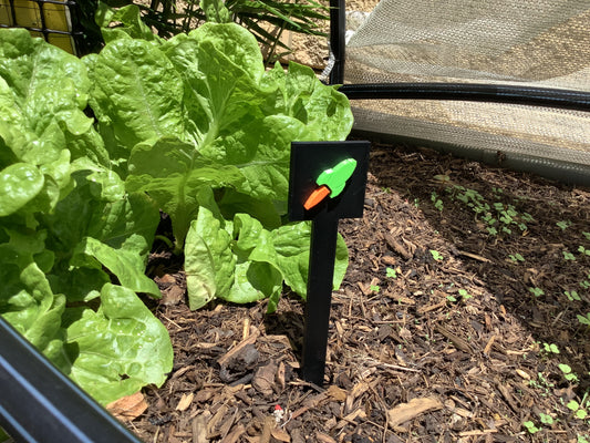 Humorous "Rocket" Garden Sign