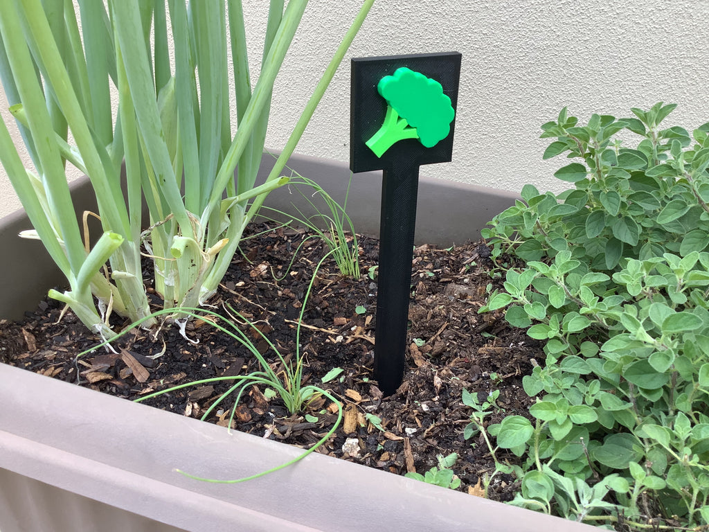 Broccoli Garden Sign