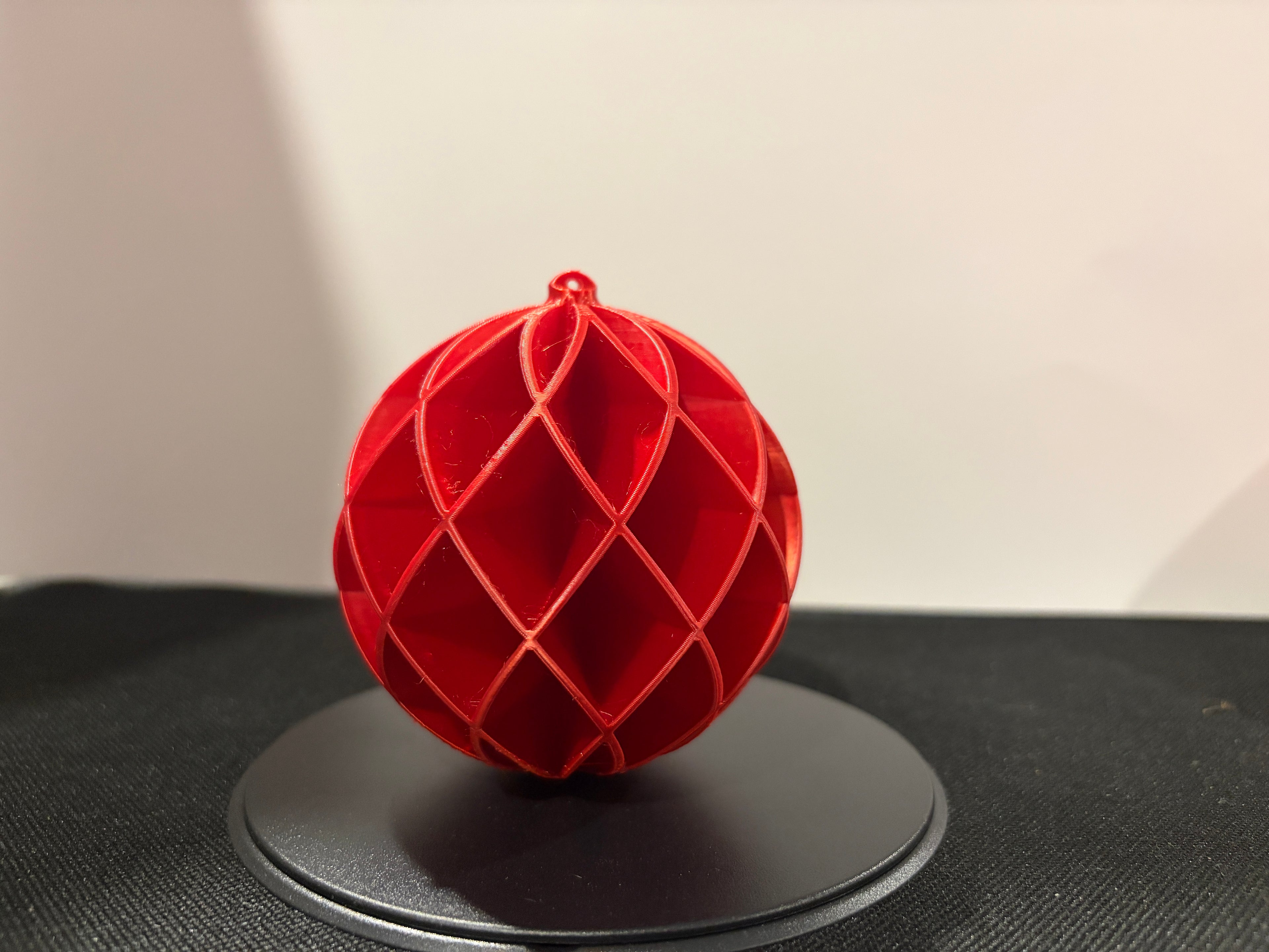 Modern Ribbed Christmas baubles