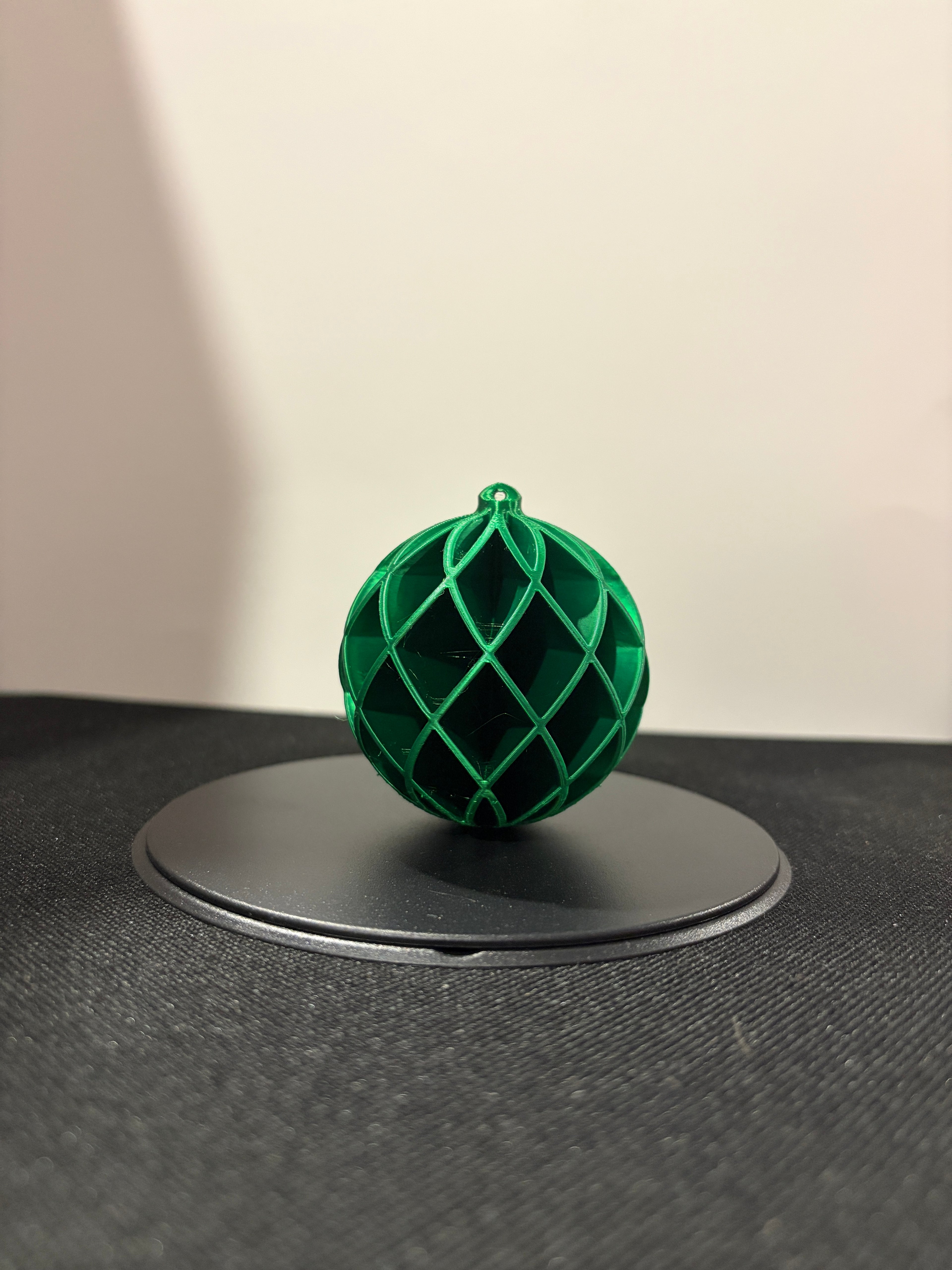 Modern Ribbed Christmas baubles