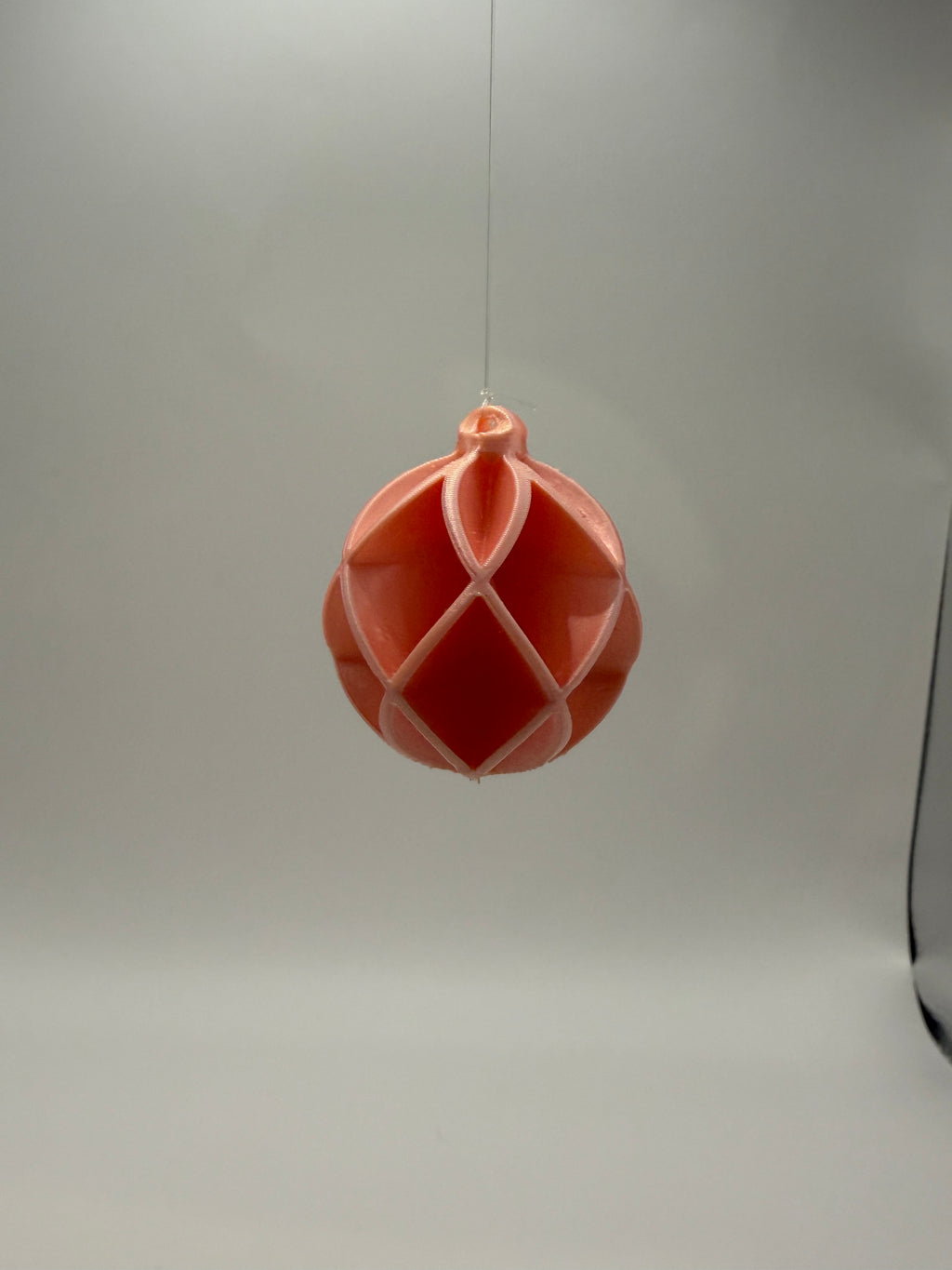 Modern Ribbed Christmas baubles