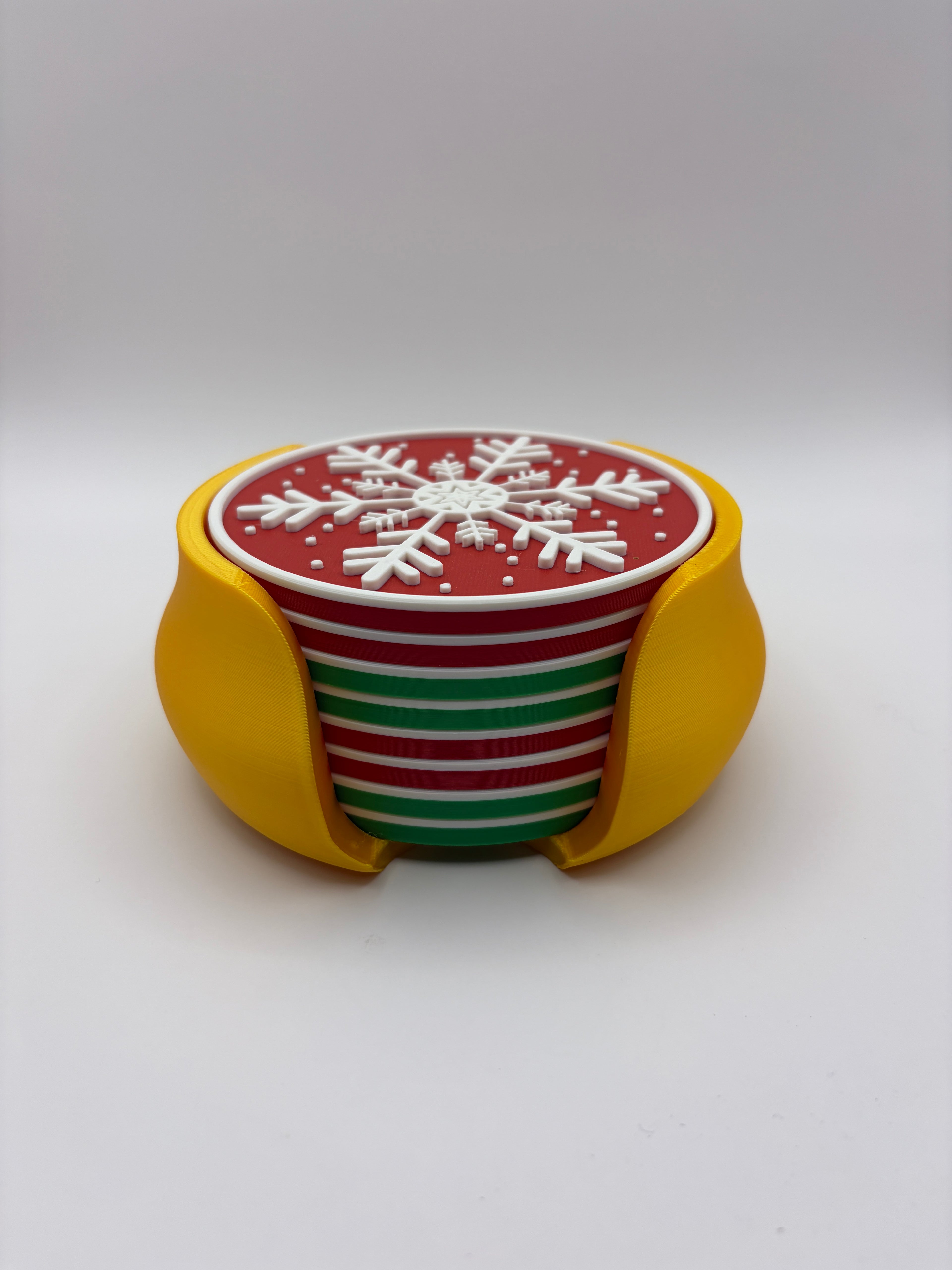 Christmas Snowflake Coaster Set