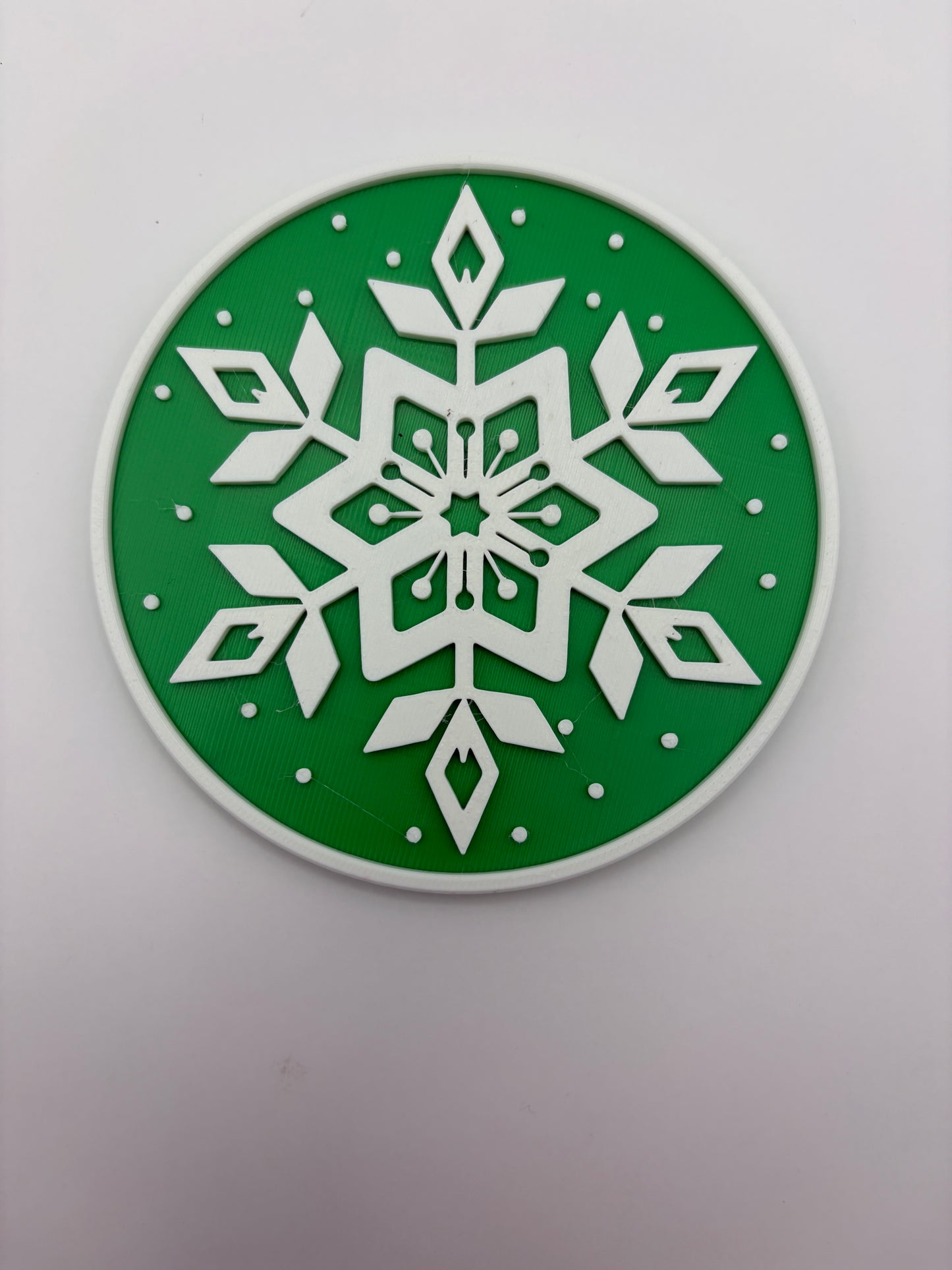 Christmas Snowflake Coaster Set