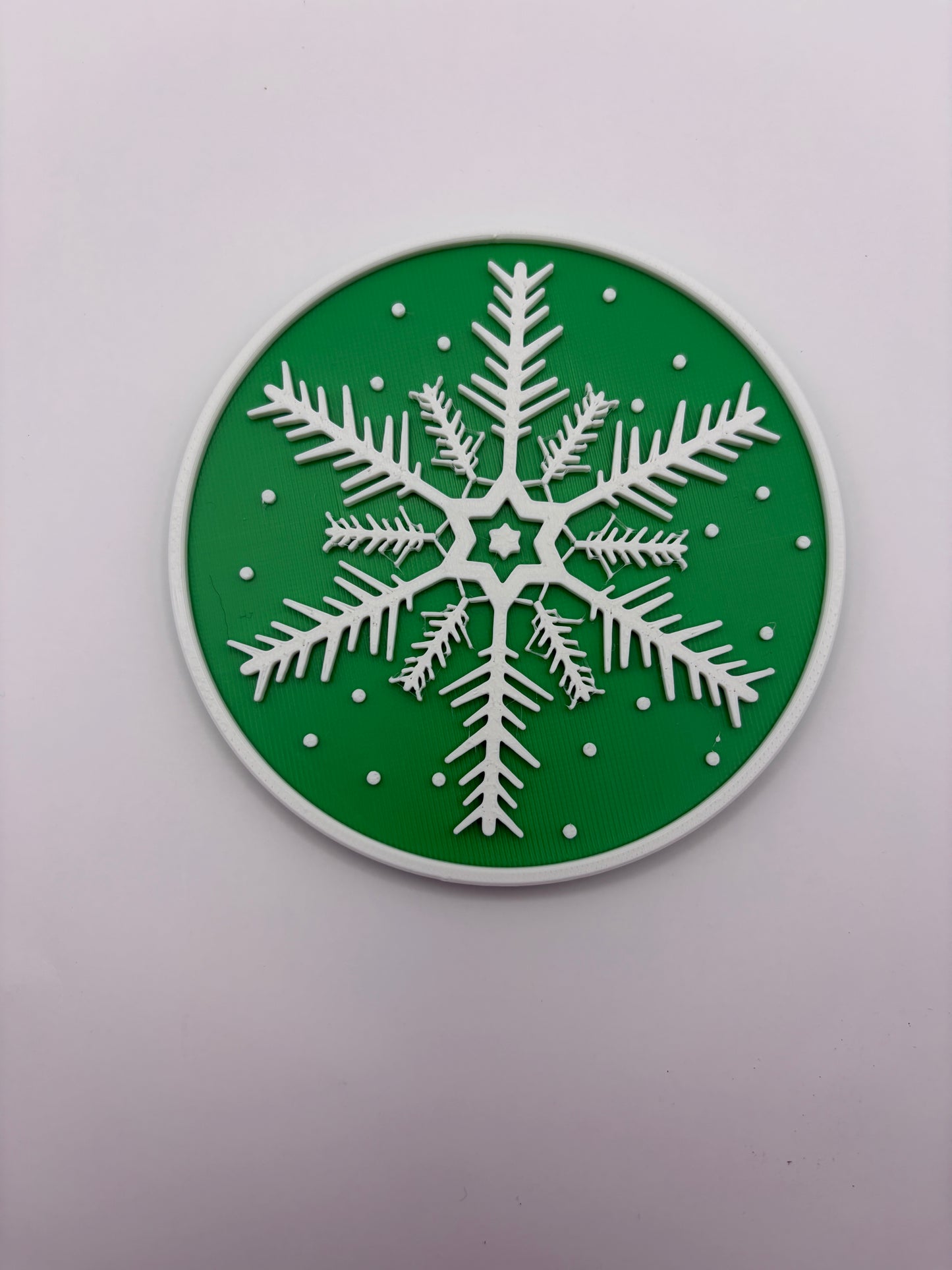 Christmas Snowflake Coaster Set