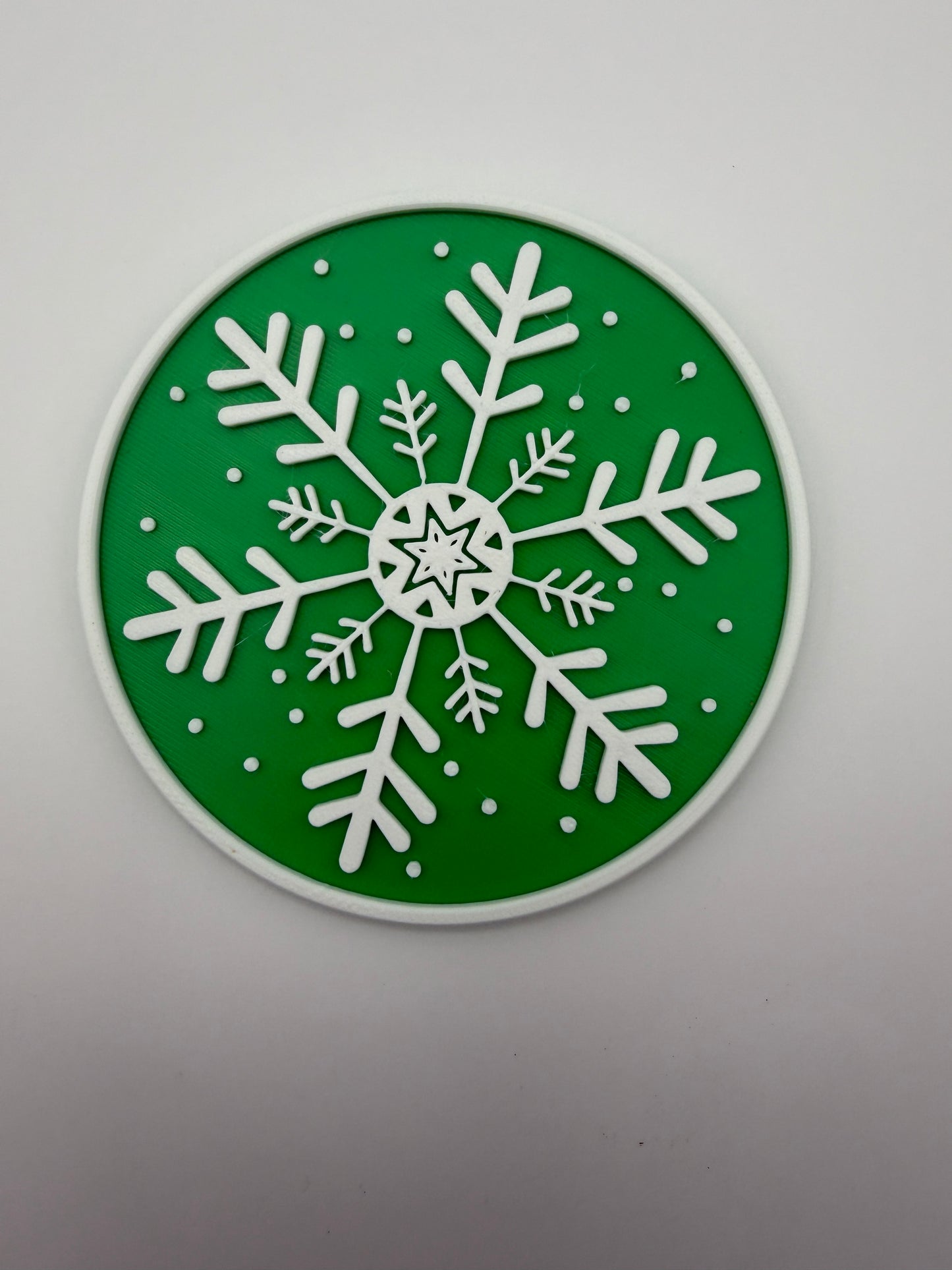 Christmas Snowflake Coaster Set