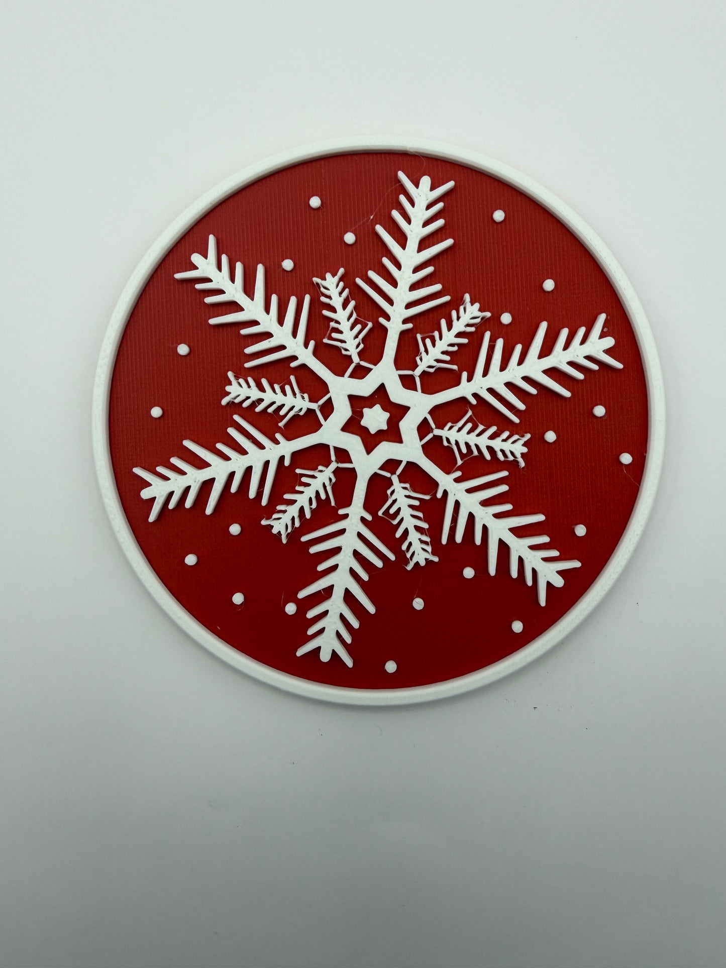 Christmas Snowflake Coaster Set