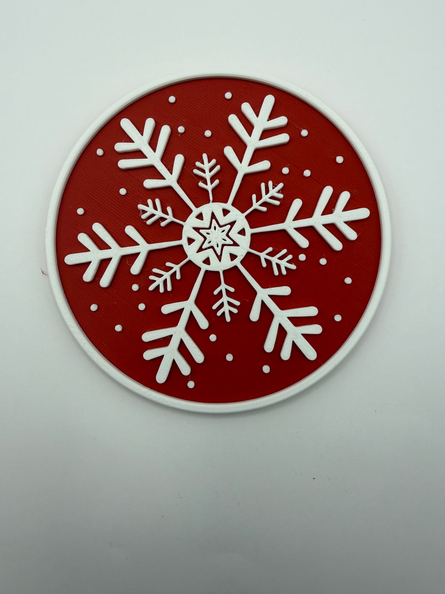 Christmas Snowflake Coaster Set