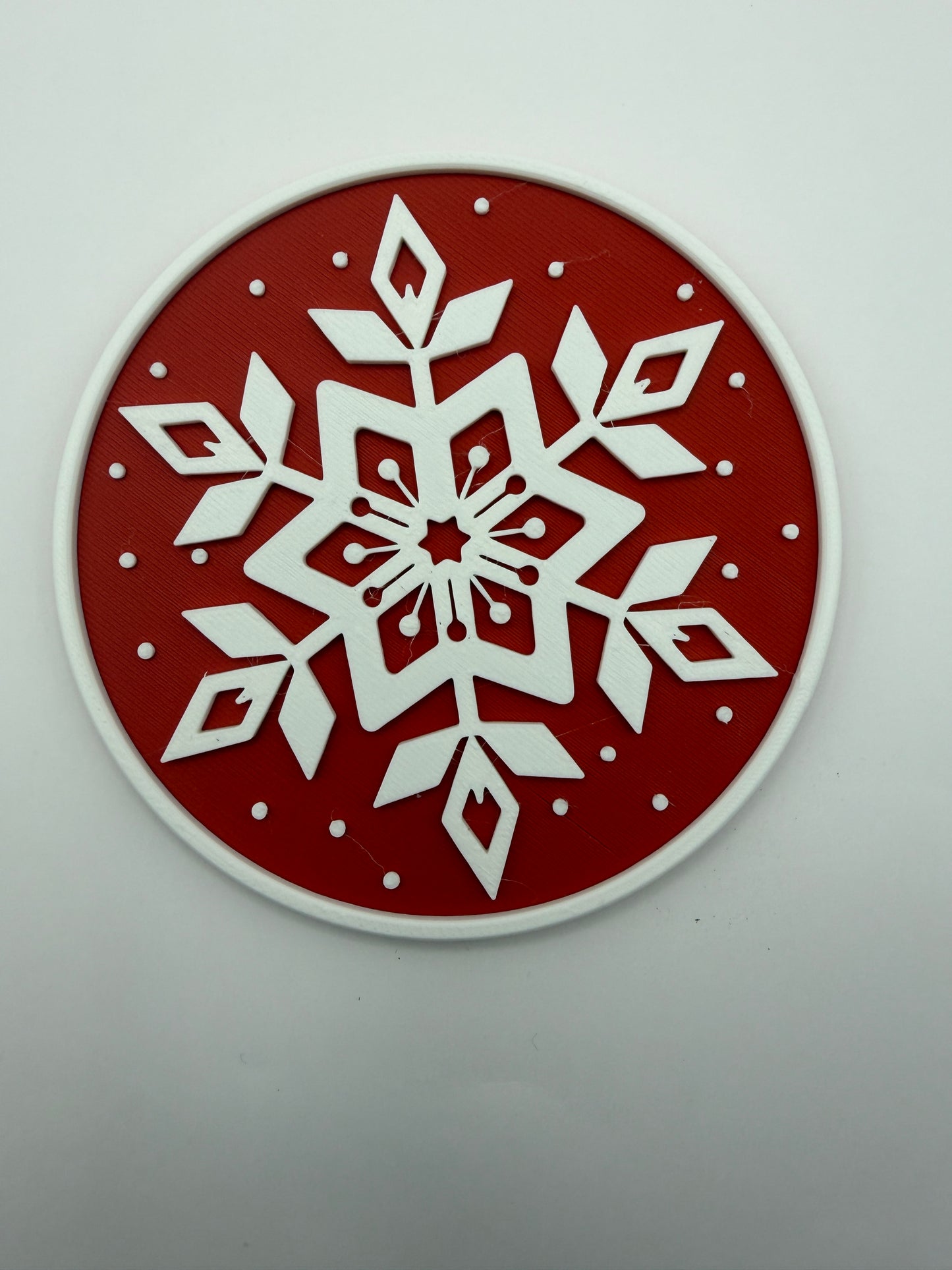 Christmas Snowflake Coaster Set