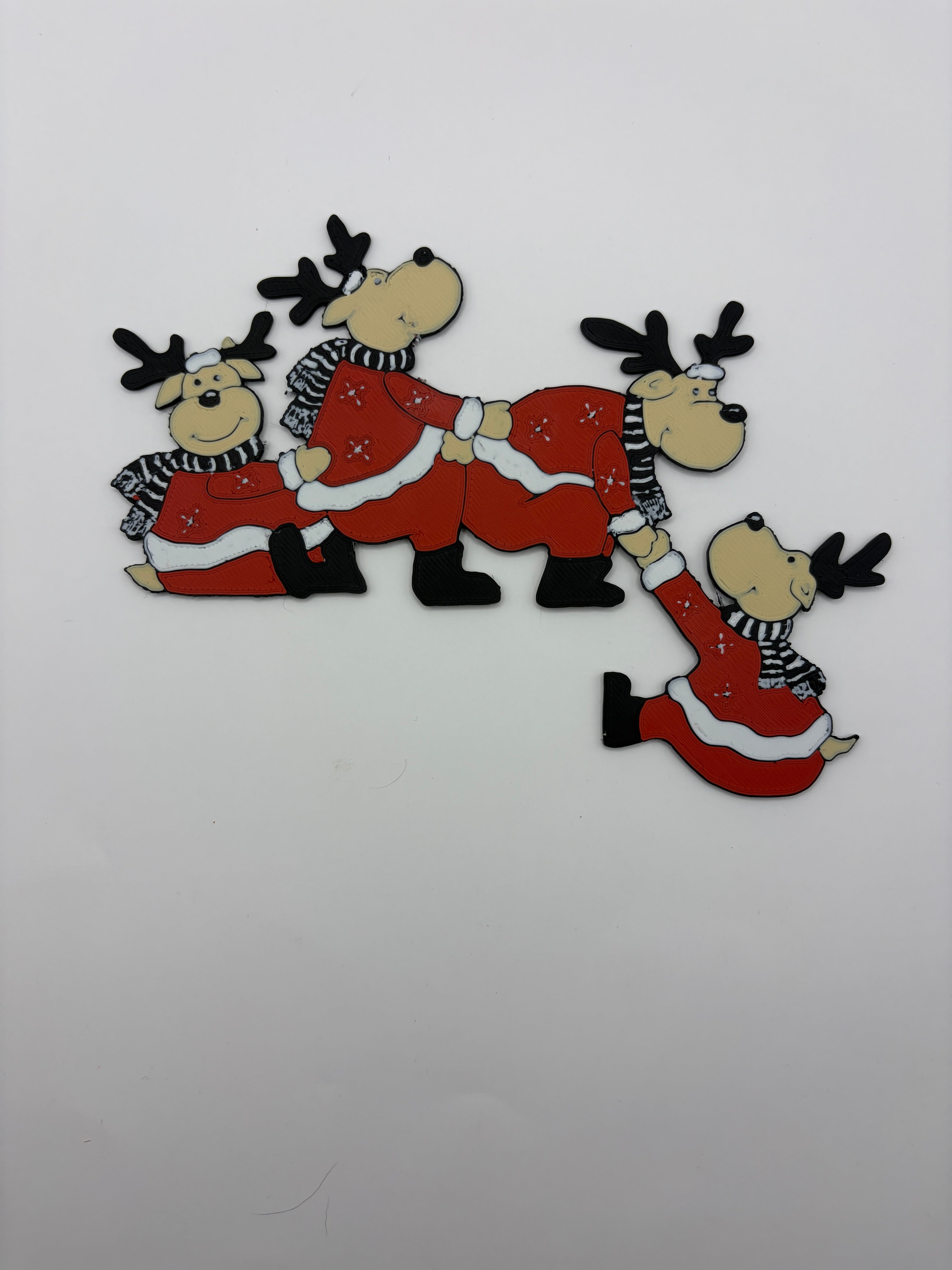 Christmas Reindeer Door Corners 2 pack