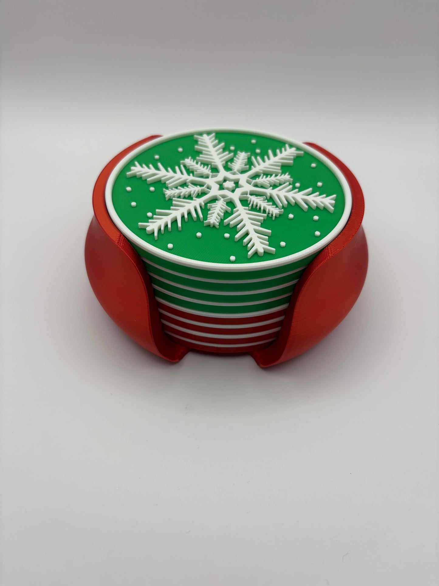 Christmas Snowflake Coaster Set