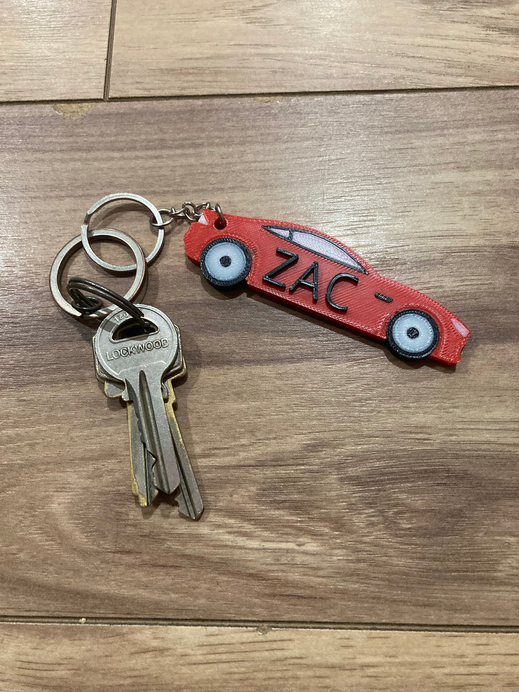 Customisable Car Key rings