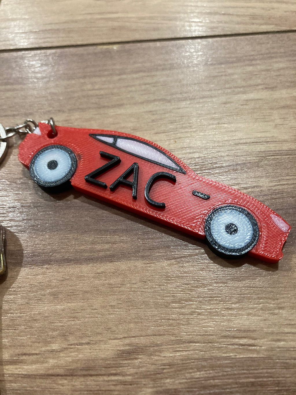 Customisable Car Key rings