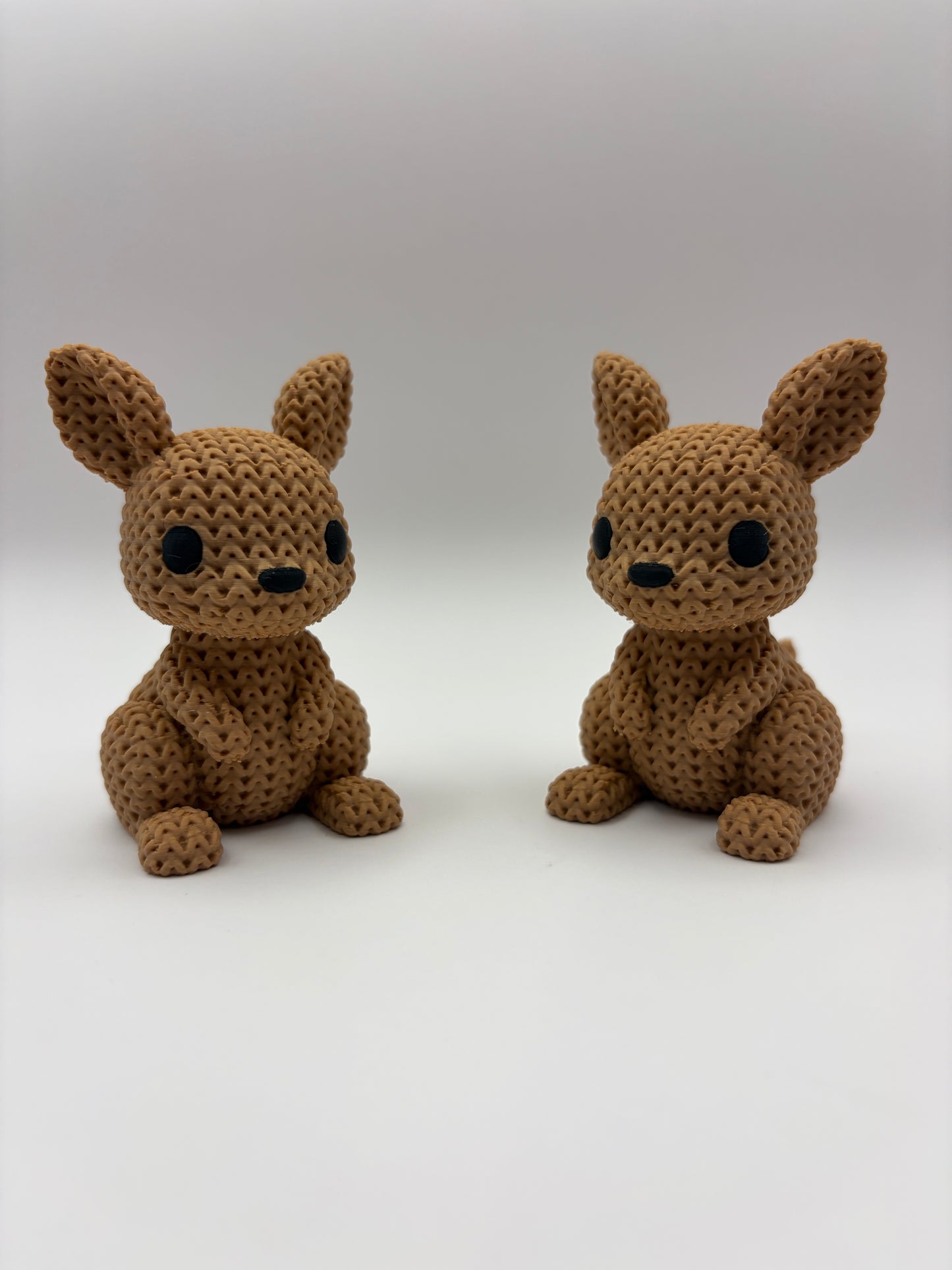 Cute Knitted Kangaroo