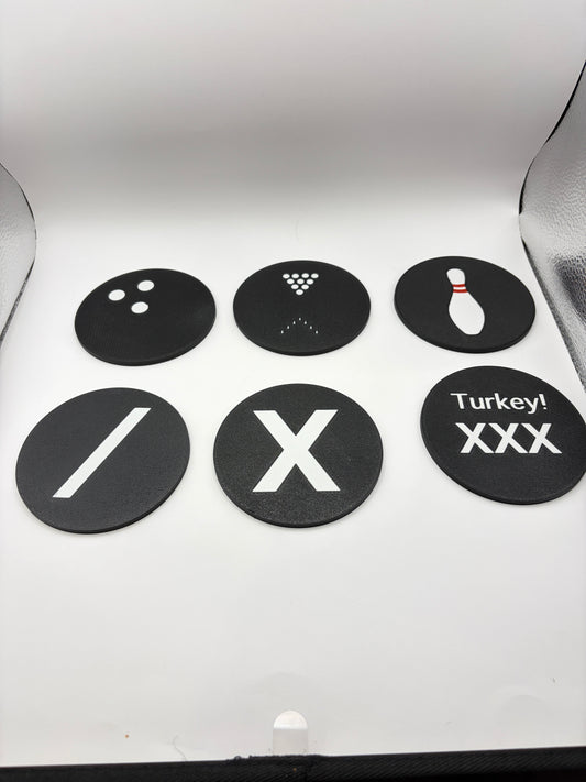 Bowling Coaster Set