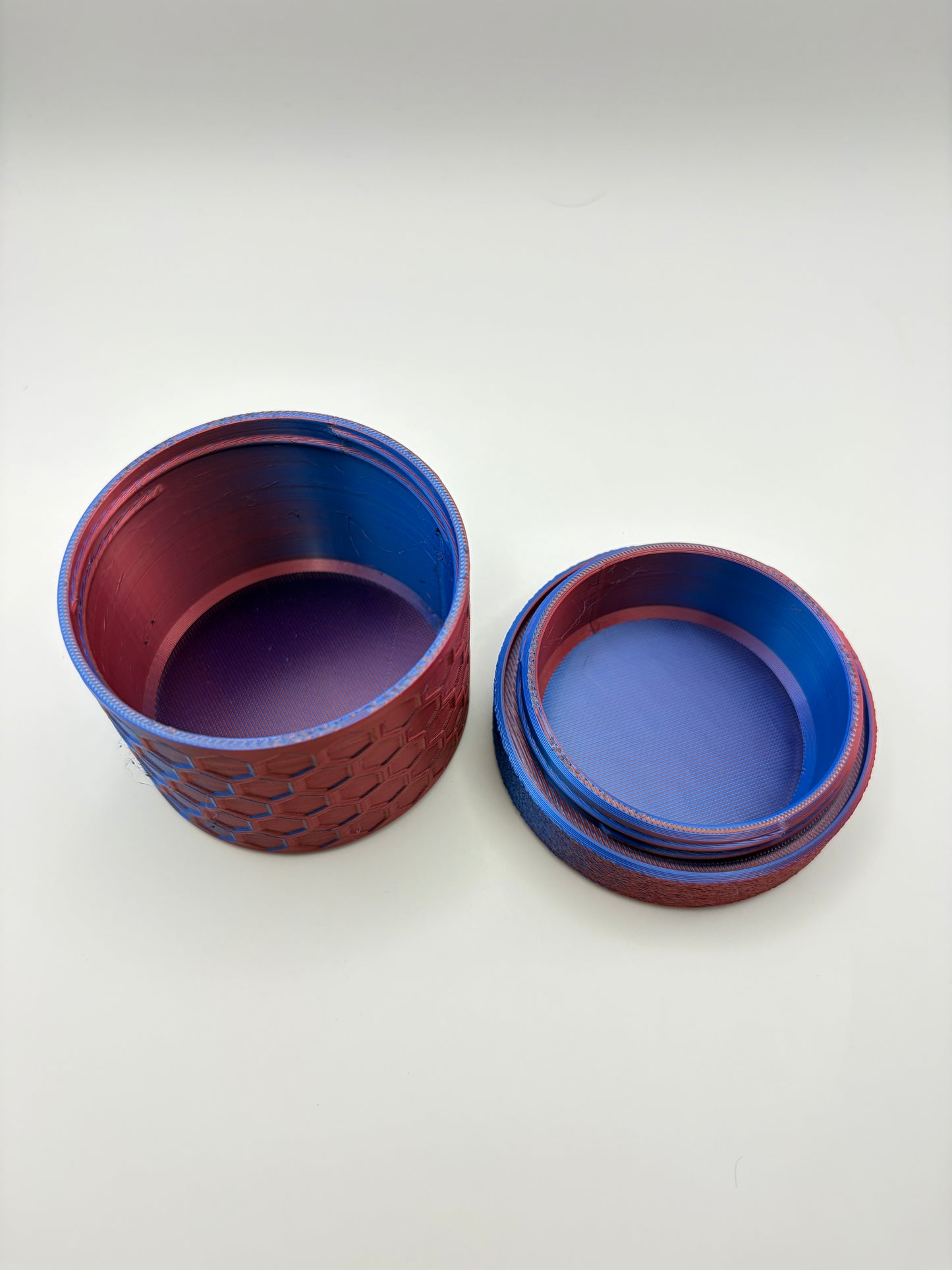Hexagon Patterned Containers
