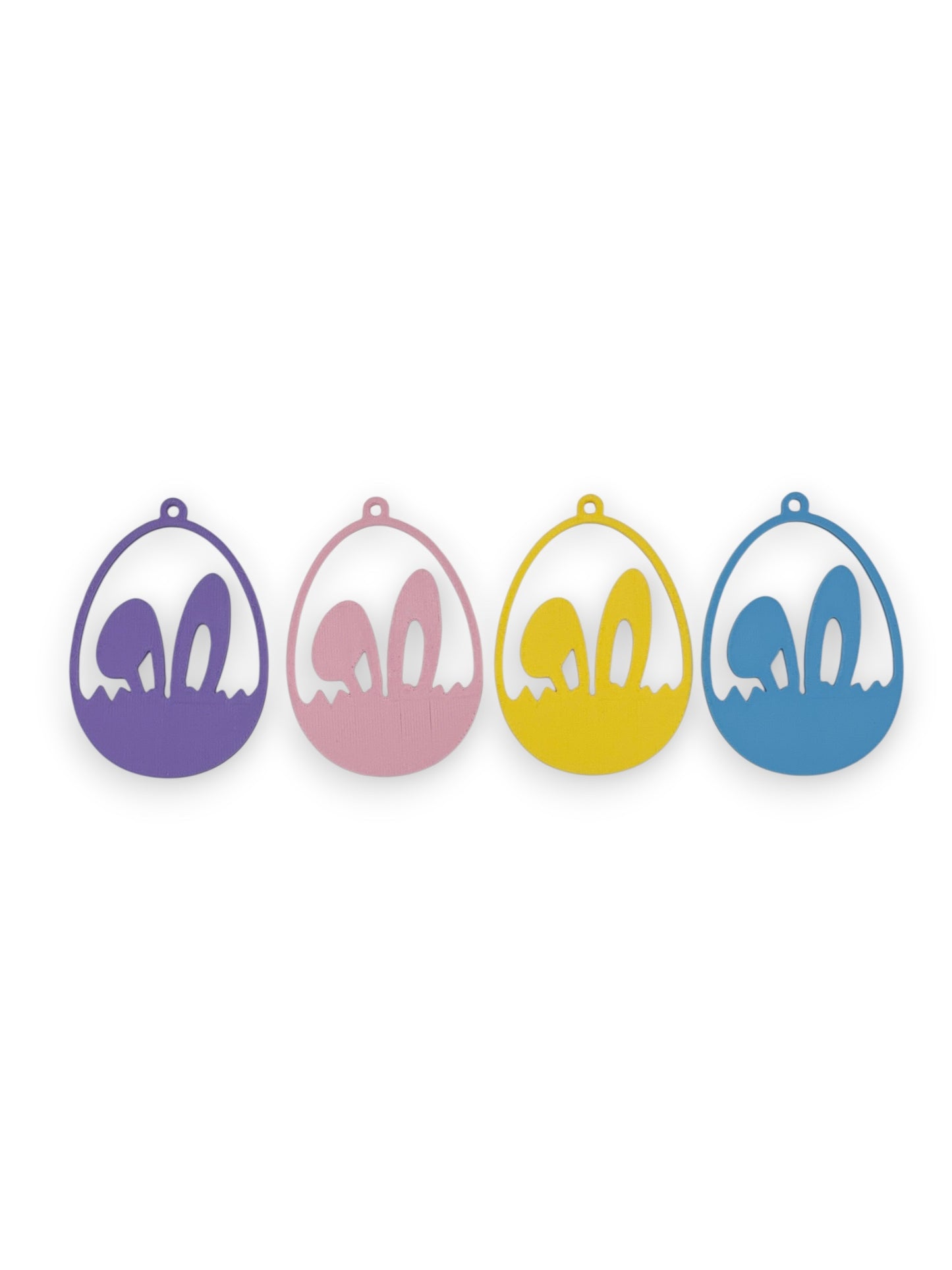 Easter Bunny & Egg Hanging Decor Set – Pack of 16