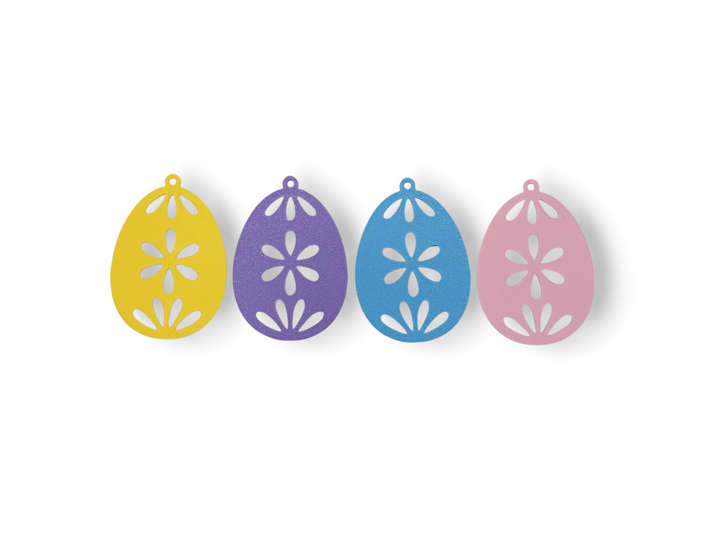 Easter Bunny & Egg Hanging Decor Set – Pack of 16