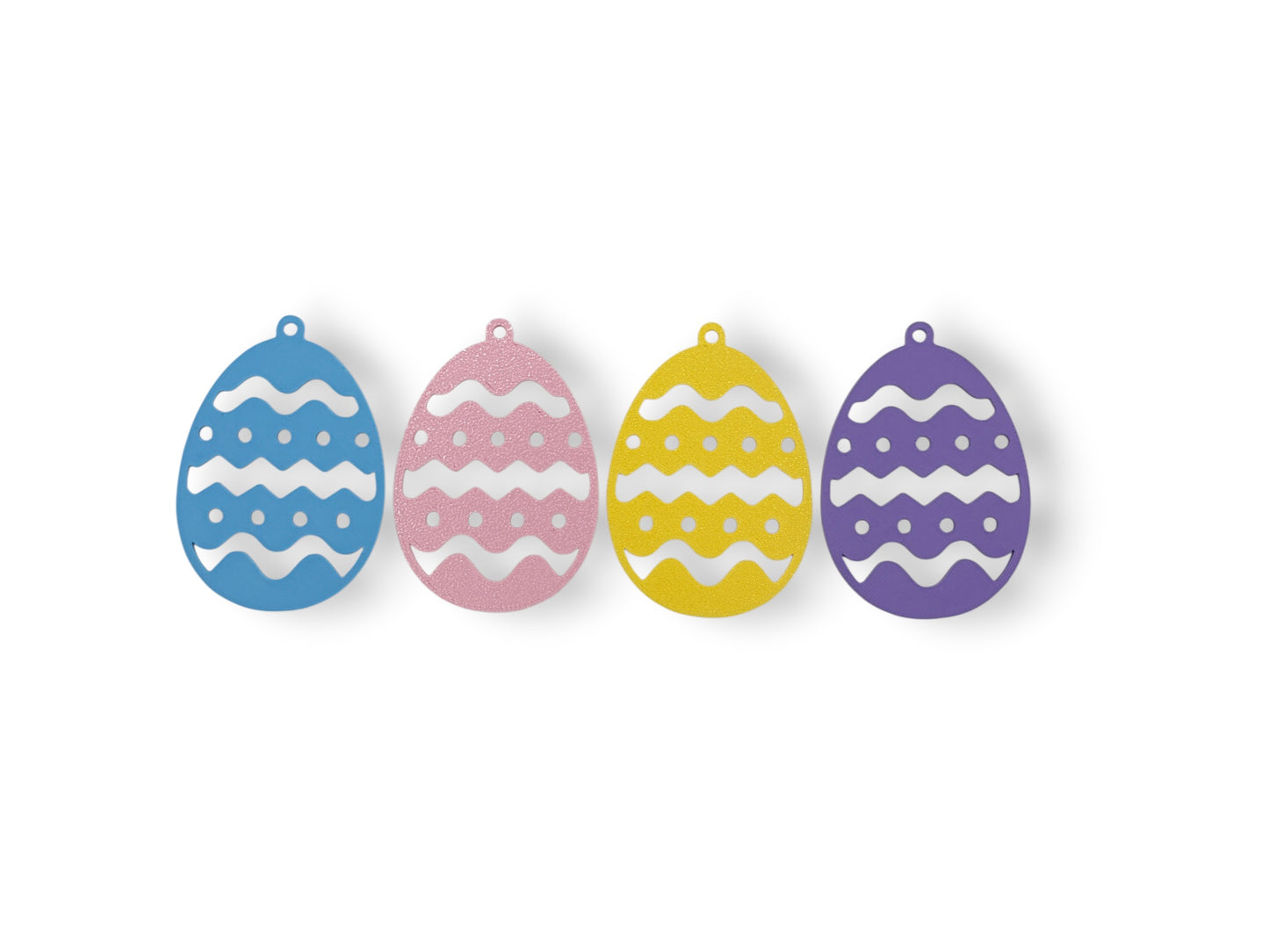 Easter Bunny & Egg Hanging Decor Set – Pack of 16