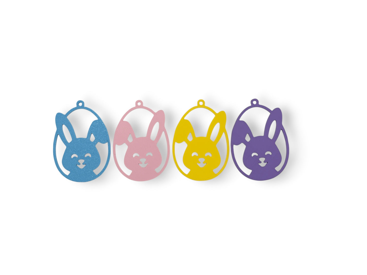 Easter Bunny & Egg Hanging Decor Set – Pack of 16
