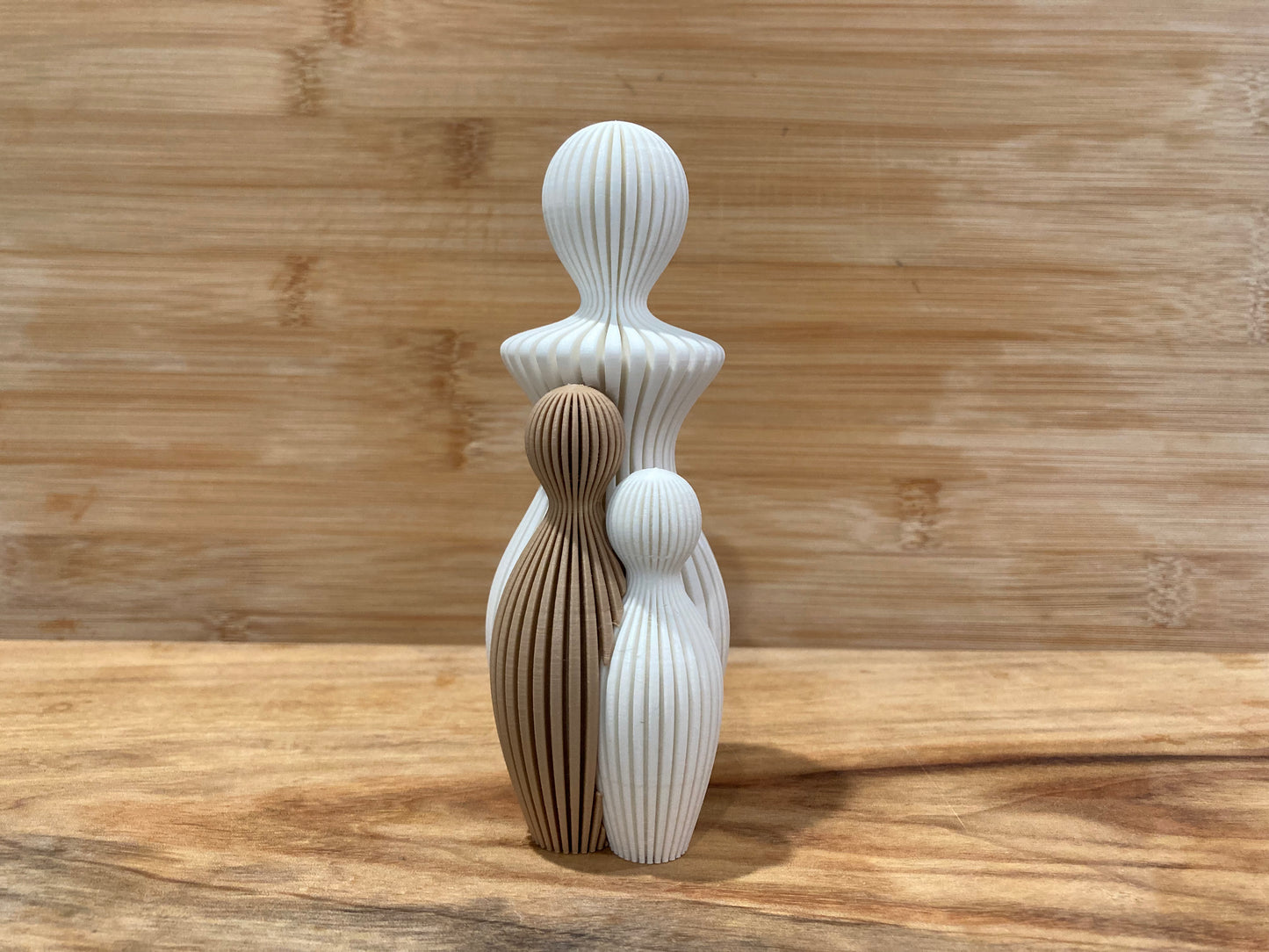 Modern Mothers day statues (1-3 Children) customizable colours