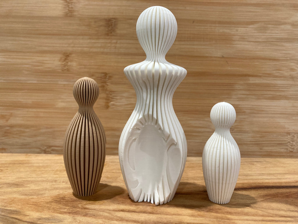 Modern Mothers day statues (1-3 Children) customizable colours