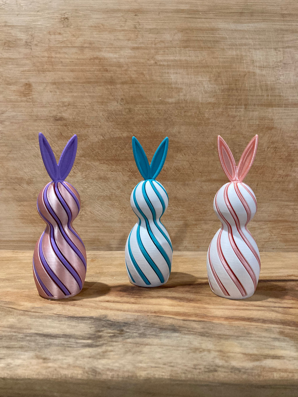 Cute Bunny spiral Easter Decoration